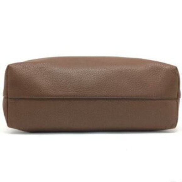 Prada Leather Tote Bag Shoulder Brown Aichi - Picture 6 of 8